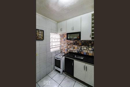 Cozinha de kitnet/studio à venda com 1 quarto, 35m² em Jardim Santa Mena, Guarulhos