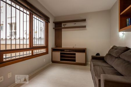 Sala de Estar de apartamento para alugar com 2 quartos, 92m² em Petrópolis, Porto Alegre