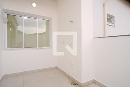 Varanda da Sala/Cozinha de apartamento para alugar com 1 quarto, 24m² em Vila Matilde, São Paulo