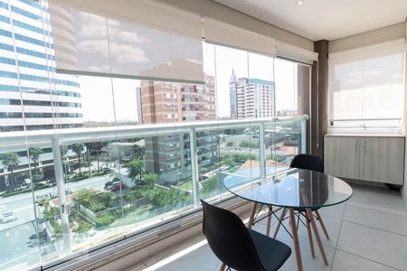Varanda de apartamento para alugar com 1 quarto, 37m² em Pinheiros, São Paulo