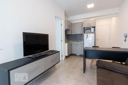 Sala de apartamento para alugar com 1 quarto, 37m² em Pinheiros, São Paulo