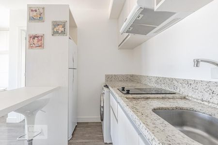 Studio para alugar com 35m², 1 quarto e sem vaga Studio para alugar com 35m², 1 quarto e sem vagaCozinha e Área de Serviço