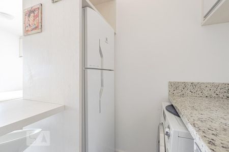 Studio para alugar com 35m², 1 quarto e sem vaga Studio para alugar com 35m², 1 quarto e sem vagaCozinha e Área de Serviço