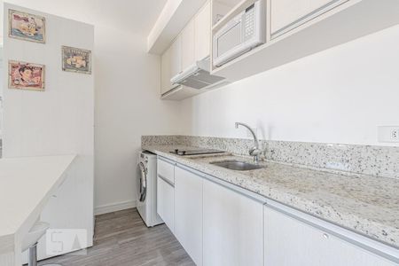 Studio para alugar com 35m², 1 quarto e sem vaga Studio para alugar com 35m², 1 quarto e sem vagaCozinha e Área de Serviço