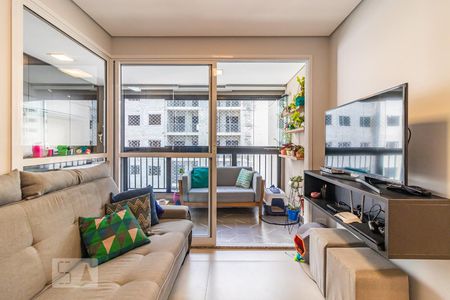 Sala de apartamento para alugar com 2 quartos, 66m² em Alphaville Empresarial, Barueri