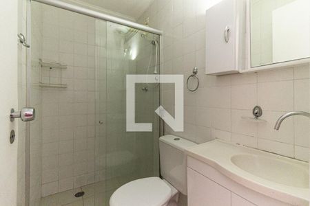 Banheiro de kitnet/studio para alugar com 1 quarto, 30m² em Santa Cecília, São Paulo