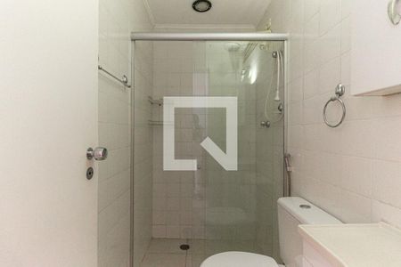 Banheiro de kitnet/studio para alugar com 1 quarto, 30m² em Santa Cecília, São Paulo