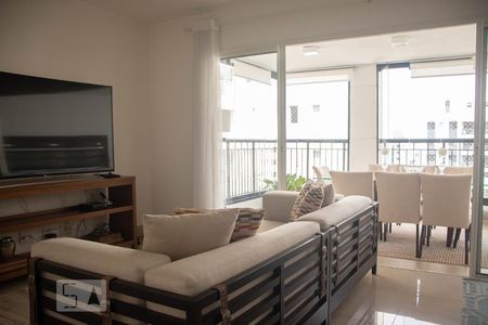 Sala de TV de apartamento para alugar com 4 quartos, 135m² em Chácara Inglesa, São Paulo