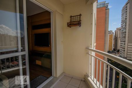 Varanda da Sala de apartamento para alugar com 2 quartos, 67m² em Chácara Inglesa, São Paulo