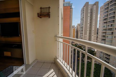Varanda da Sala de apartamento para alugar com 2 quartos, 67m² em Chácara Inglesa, São Paulo
