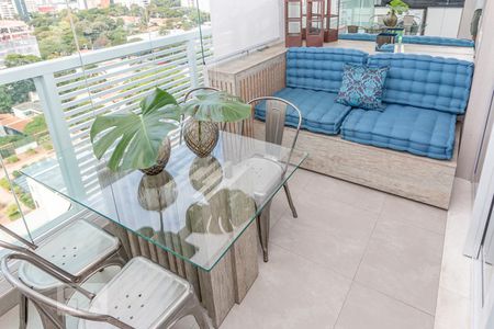 Studio para alugar com 33m², 1 quarto e 2 vagas Studio para alugar com 33m², 1 quarto e 2 vagasVaranda