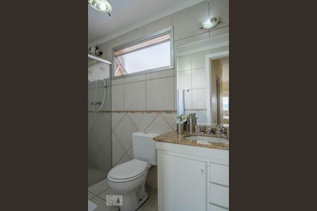 Banheiro da Suíte de apartamento à venda com 3 quartos, 120m² em Água Fria, São Paulo
