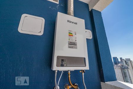 Apartamento à venda com 53m², 1 quarto e 2 vagas Apartamento à venda com 53m², 1 quarto e 2 vagasDetalhe da Varanda da Sala