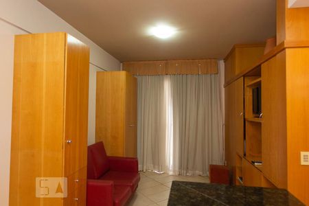 Sala de apartamento para alugar com 1 quarto, 42m² em Vale do Sereno, Nova Lima