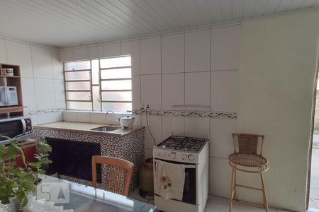 Sala de Jantar e cozinha de casa à venda com 3 quartos, 70m² em Scharlau, São Leopoldo
