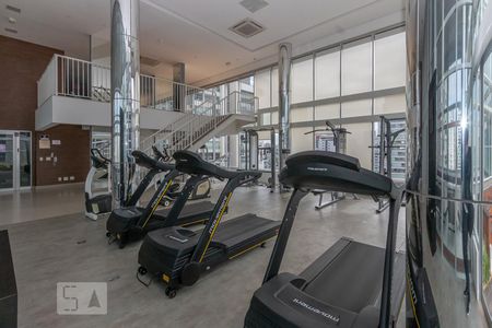 Apartamento para alugar com 52m², 1 quarto e 1 vaga Apartamento para alugar com 52m², 1 quarto e 1 vagaAcademia