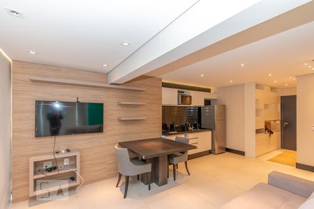 Apartamento para alugar com 52m², 1 quarto e 1 vaga Apartamento para alugar com 52m², 1 quarto e 1 vagaSala