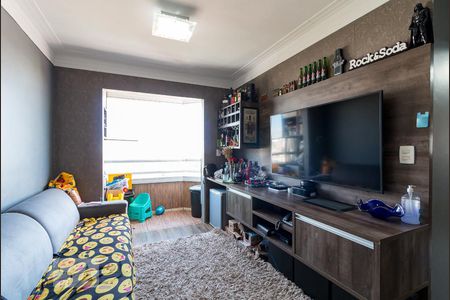 Sala de apartamento à venda com 3 quartos, 90m² em Vila Rio, Guarulhos