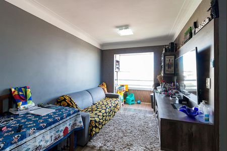 Sala de apartamento à venda com 3 quartos, 90m² em Vila Rio, Guarulhos