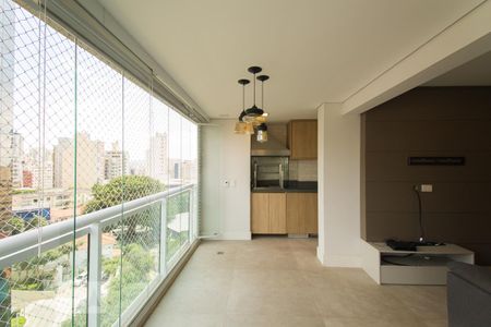 Varanda da Sala de apartamento para alugar com 2 quartos, 74m² em Aclimação, São Paulo