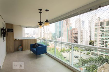 Varanda da Sala de apartamento para alugar com 2 quartos, 74m² em Aclimação, São Paulo