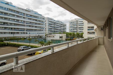 Varanda de apartamento para alugar com 3 quartos, 92m² em Recreio dos Bandeirantes, Rio de Janeiro