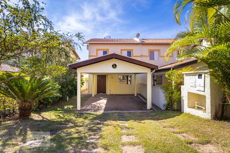 Fachada de casa de condomínio para alugar com 3 quartos, 117m² em Parque Rural Fazenda Santa Cândida, Campinas