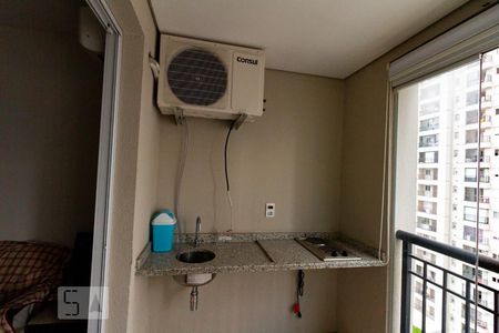 Varanda da Sala de apartamento à venda com 2 quartos, 70m² em Vila Suzana, São Paulo