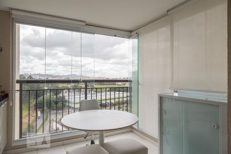 Varanda gourmet de apartamento à venda com 1 quarto, 38m² em Jardim Flor da Montanha, Guarulhos