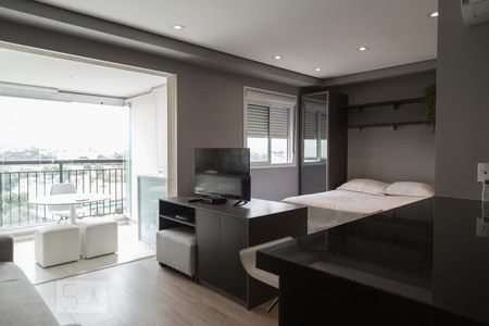 Sala de apartamento à venda com 1 quarto, 38m² em Jardim Flor da Montanha, Guarulhos