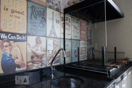 Varanda gourmet de apartamento à venda com 1 quarto, 38m² em Jardim Flor da Montanha, Guarulhos