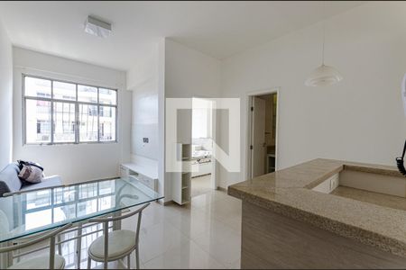 Sala de apartamento para alugar com 1 quarto, 45m² em Ingá, Niterói