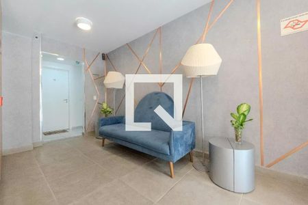 Studio para alugar com 25m², 1 quarto e sem vaga Studio para alugar com 25m², 1 quarto e sem vagaHall de entrada