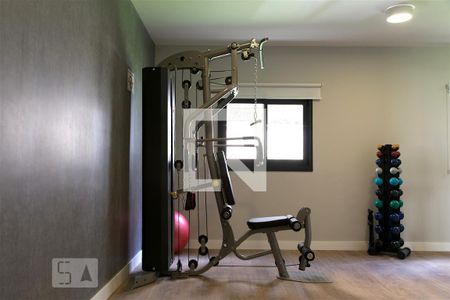 Studio para alugar com 25m², 1 quarto e sem vaga Studio para alugar com 25m², 1 quarto e sem vagaÁrea comum - Academia