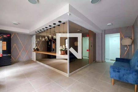 Studio para alugar com 25m², 1 quarto e sem vaga Studio para alugar com 25m², 1 quarto e sem vagaHall de entrada