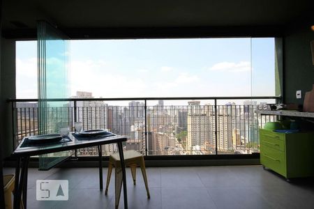 Studio à venda com 35m², 1 quarto e sem vaga