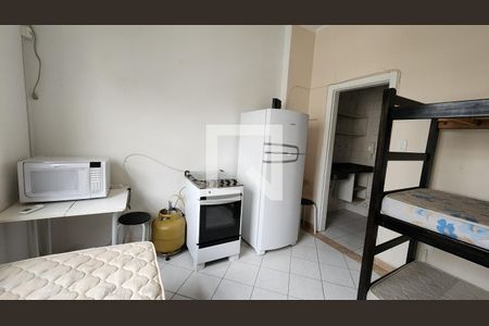 Studio de kitnet/studio para alugar com 1 quarto, 23m² em Boqueirão, Santos