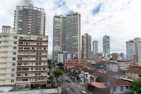 Vista de kitnet/studio para alugar com 1 quarto, 23m² em Boqueirão, Santos