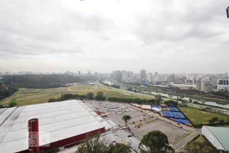Vista da sala de apartamento à venda com 2 quartos, 75m² em Jardim Fonte do Morumbi, São Paulo