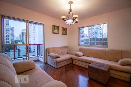 Sala de apartamento à venda com 4 quartos, 130m² em Perdizes, São Paulo