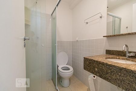 Banheiro da Suíte de apartamento para alugar com 1 quarto, 50m² em Consolação, São Paulo