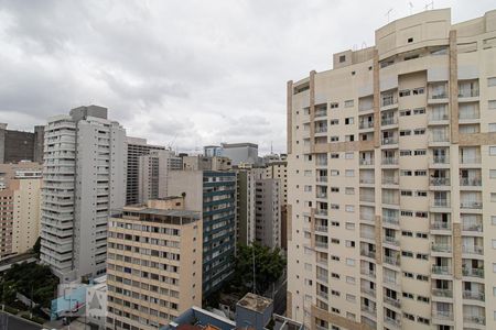 VIsta de apartamento para alugar com 1 quarto, 50m² em Consolação, São Paulo