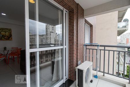 Varanda de apartamento para alugar com 1 quarto, 42m² em República, São Paulo