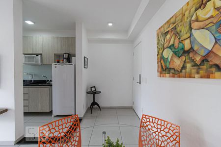Sala de apartamento para alugar com 1 quarto, 42m² em República, São Paulo