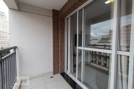 Varanda de apartamento para alugar com 1 quarto, 42m² em República, São Paulo
