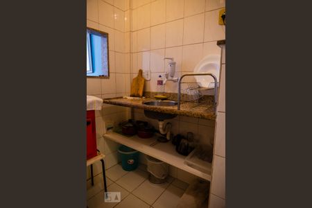 Cozinha de apartamento para alugar com 1 quarto, 30m² em Copacabana, Rio de Janeiro