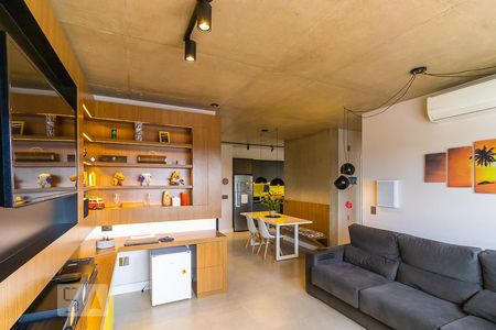 Sala de apartamento à venda com 2 quartos, 72m² em Cambuí, Campinas