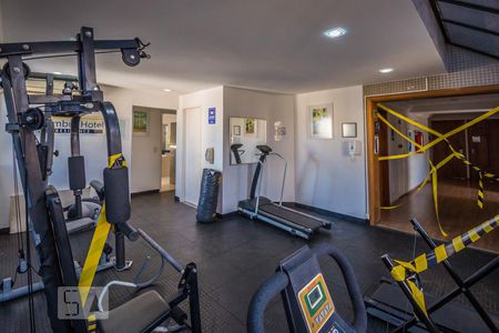 Apartamento à venda com 50m², 1 quarto e 1 vaga Apartamento à venda com 50m², 1 quarto e 1 vagaÁrea comum - Academia