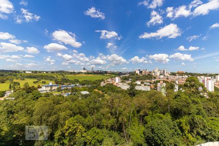 Vista da sacada de apartamento à venda com 2 quartos, 66m² em Parque Brasília, Campinas