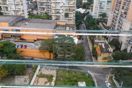Vista da Suíte de apartamento à venda com 1 quarto, 67m² em Moema, São Paulo